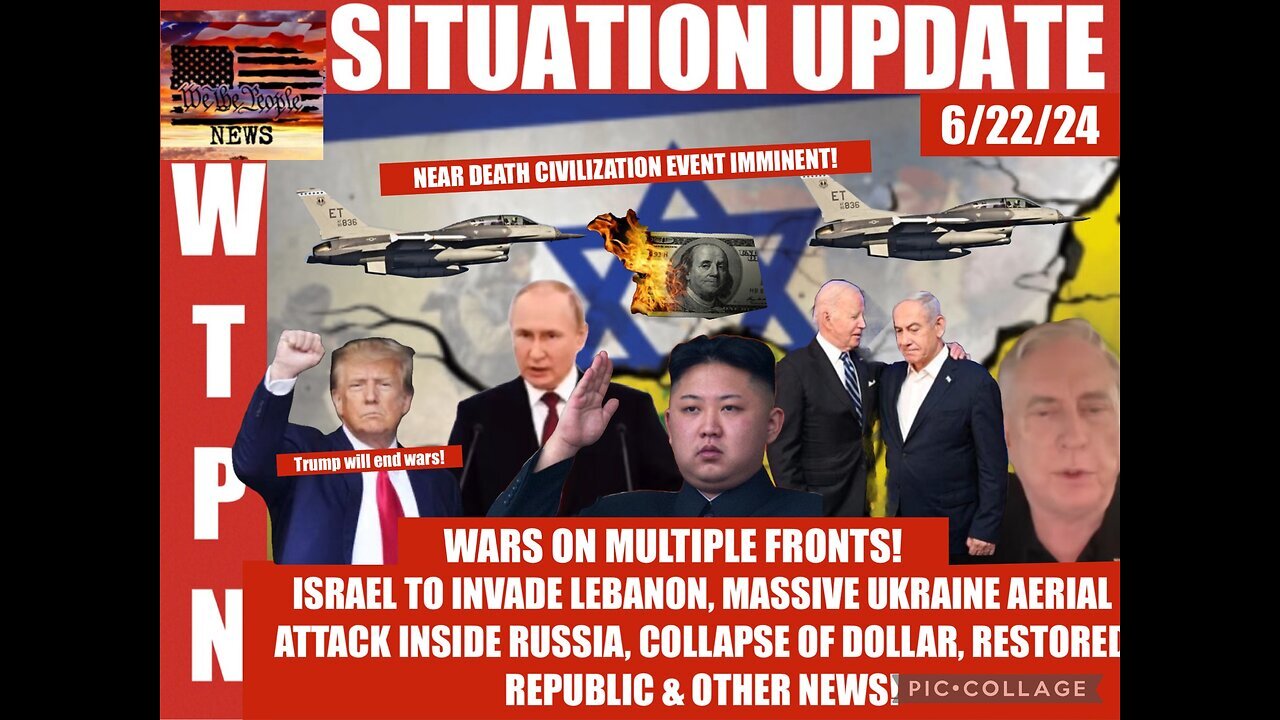 Situation Update 6/22/24: SAVE the Children.. President Trump!