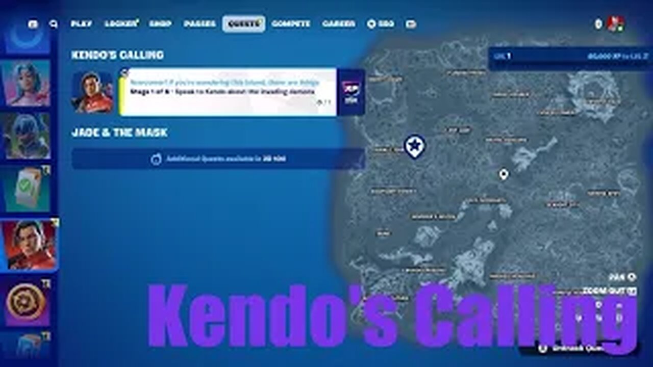 Fortnite 鬼Hunters: Unveiling Kendo's Calling - Story Quest Adventure! 🎮⚔️