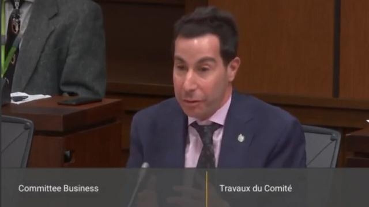 LIBERAL MP ADMITTING GOVERNMENT CHOSE TO NEGLECT SAFETY BECAUSE THEY WANTED TO PUSH VAXX