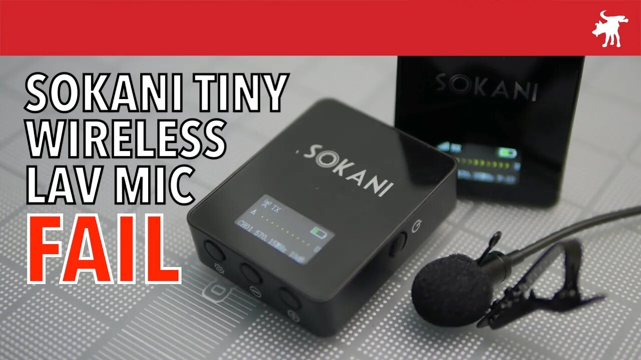 Sokani Tiny Wireless Lav Microphone Fail