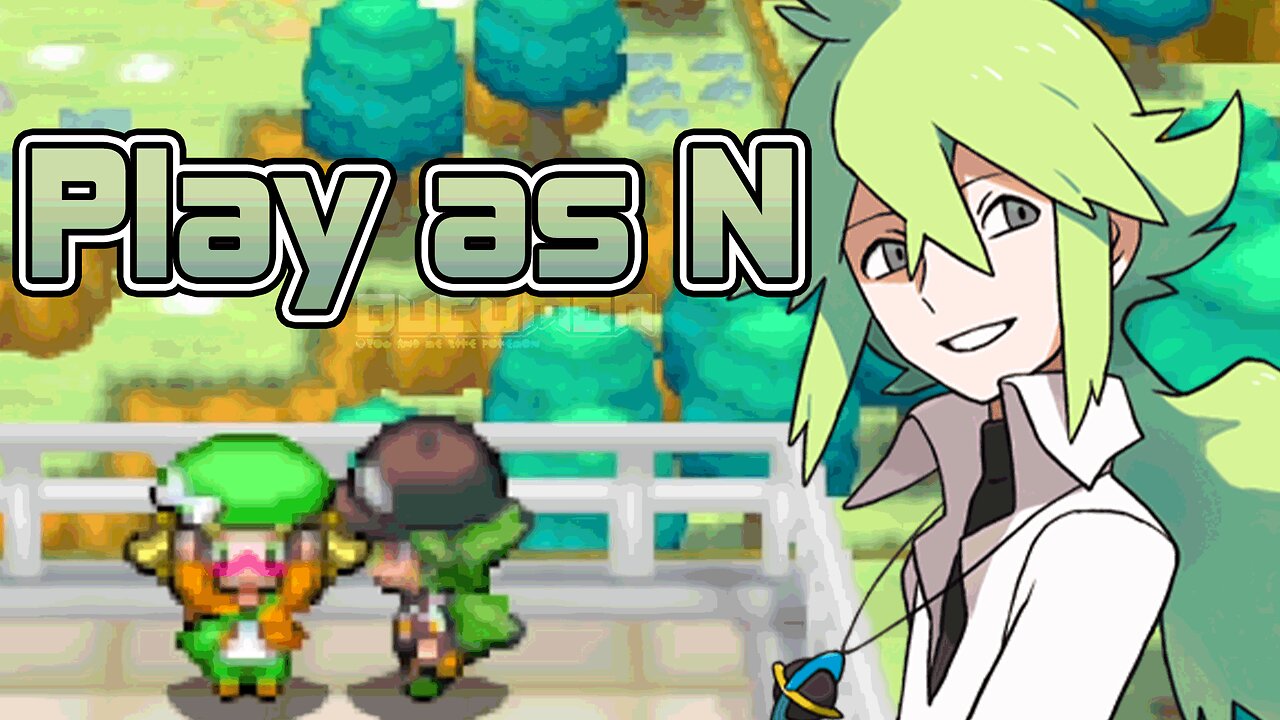 Pokemon Black 2 - Play as N - NDS Hack ROM, The Same as Pokemon Black 2 but you play as N