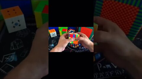 cube in cube pattern in 6×6 rubik's cube #shorts