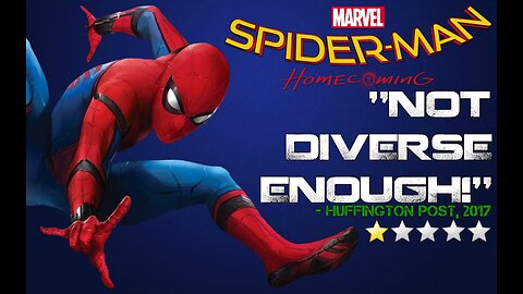 HuffPost: "SPIDER-MAN ISN'T DIVERSE ENOUGH! DE-WHITEN THE WEB SLINGER!" (2017) (OfficialGATG Repost)