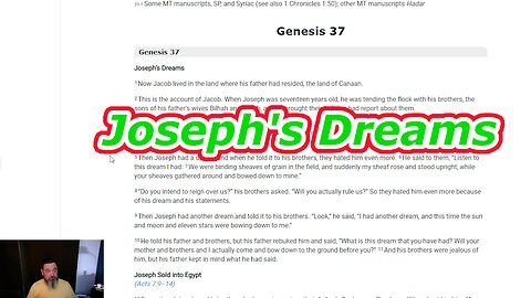 Joseph Enslaved Genesis 37