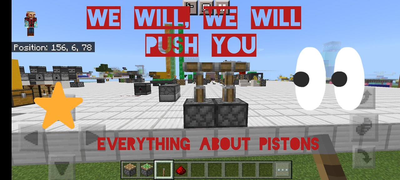 008 Minecraft Bedrock Pistons