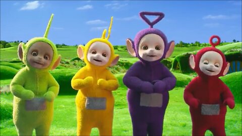 Teletubbies Sunday Special Tiddlytubby Party + Running Race