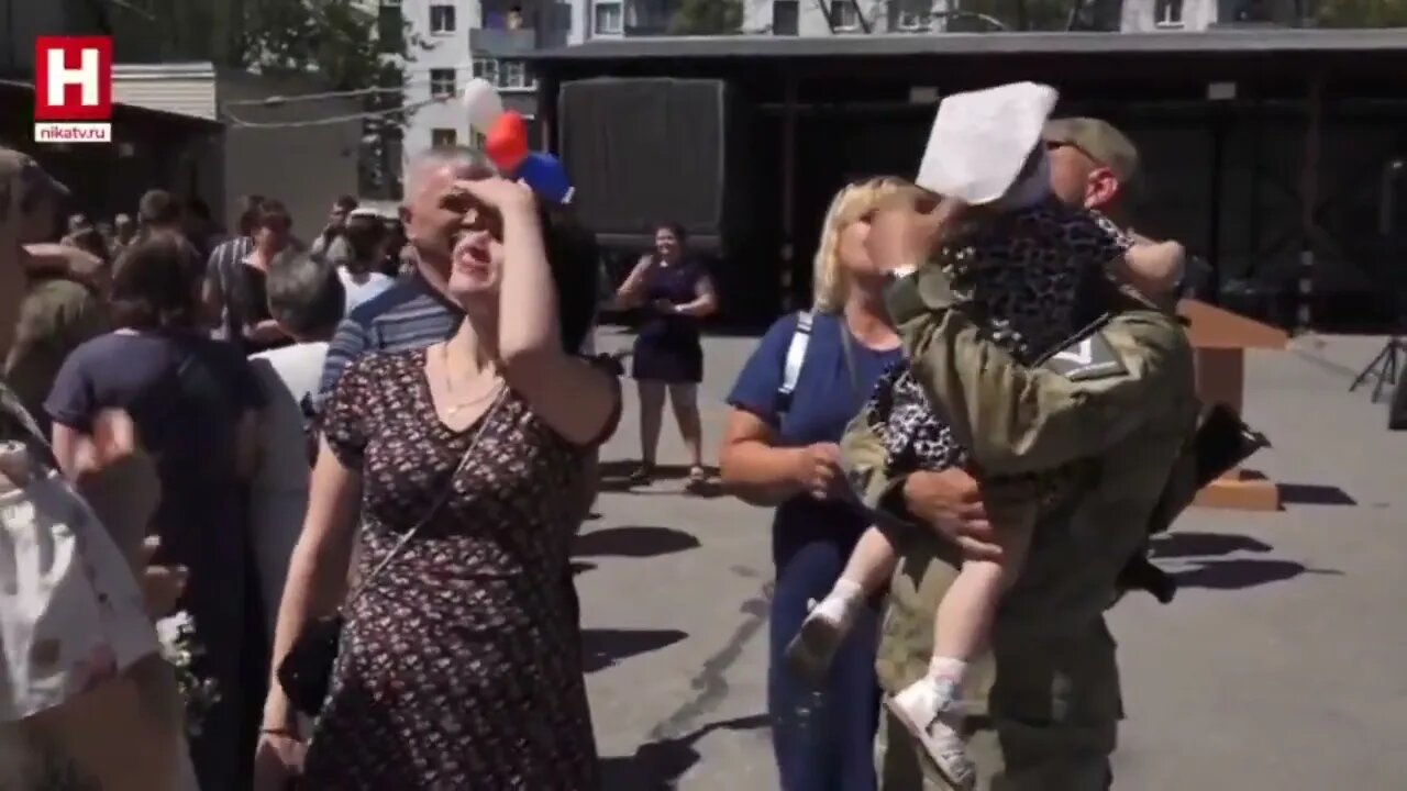 Explosion Of Emotion's: This Is How Soldiers From The Special Operation Are Met By The Kaluga Region