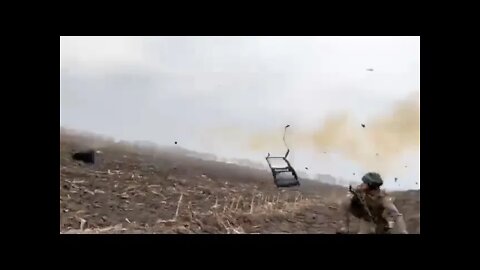 MORTAR EXPLOSION MOMENT! RUSSIA UKRAINE WAR!