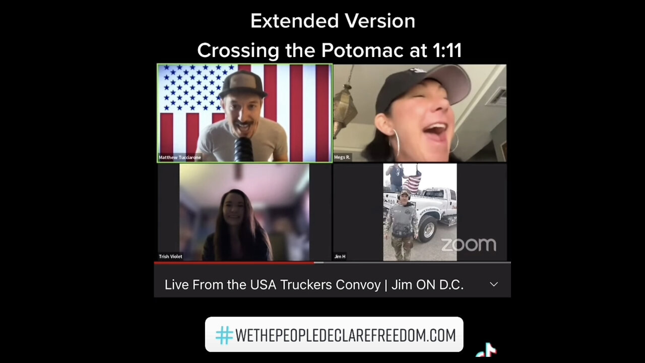 Live From the USA Truckers Convoy | Jim ON D.C.