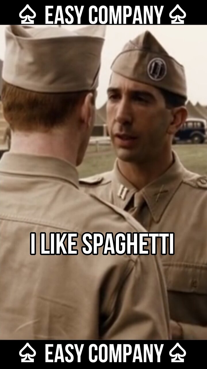 Band of Brothers I like spaghetti #BandofBrothers #easycompany #easy #company #clips #scenes