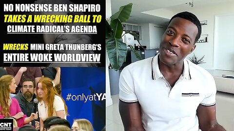 No nonsense Shapiro takes a Wrecking Ball to climate radical's agenda.