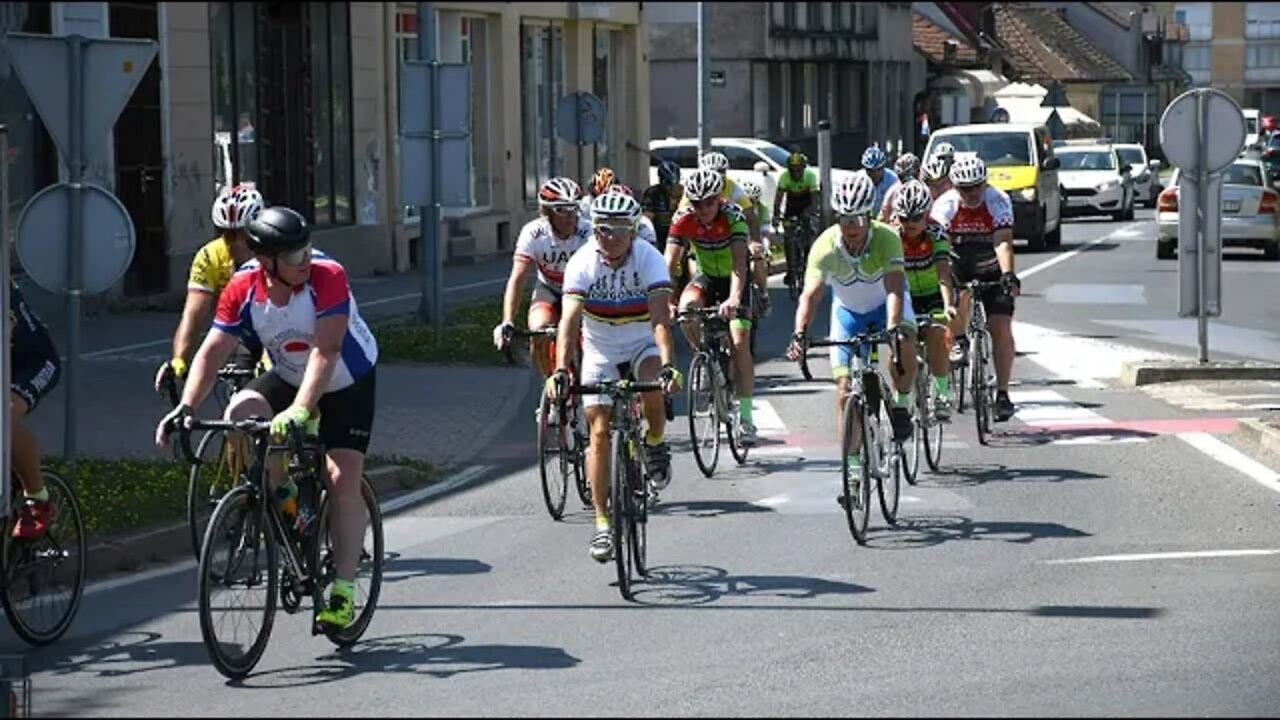 Biciklistička karavana od Vukovara do Ljubljane prošla Bjelovarom