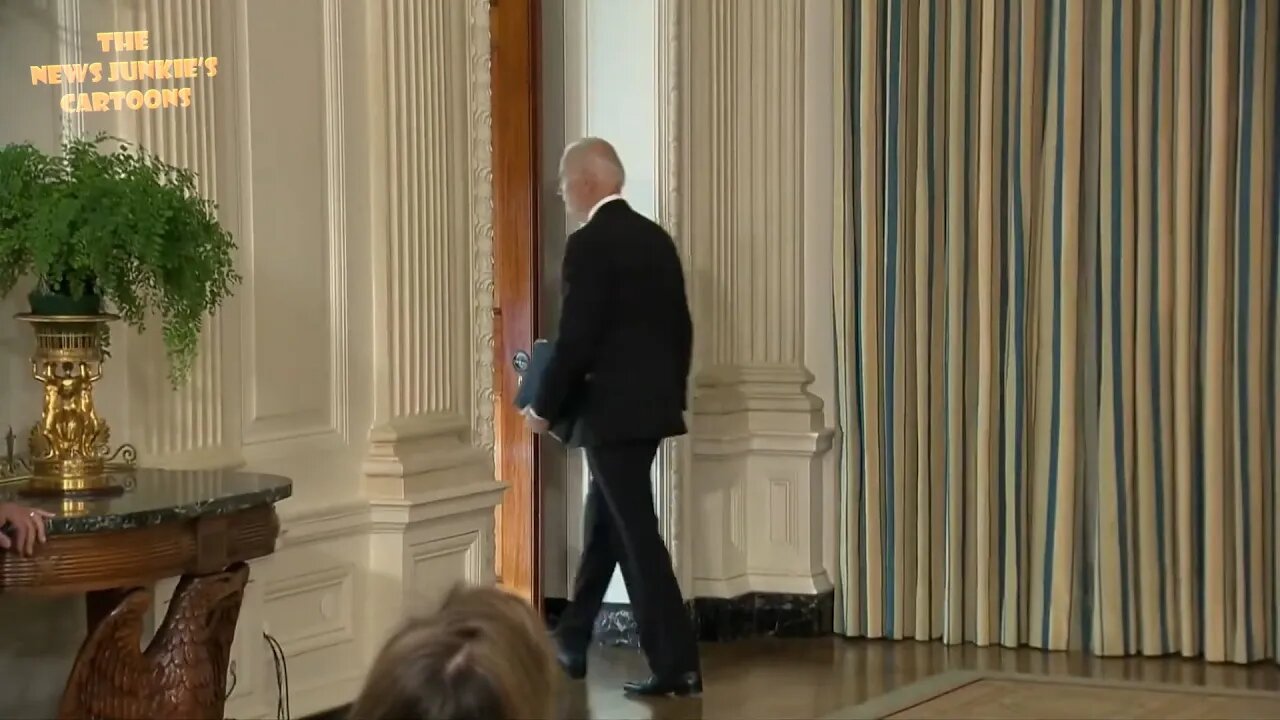 Biden walks away like "suck it up and deal with it."