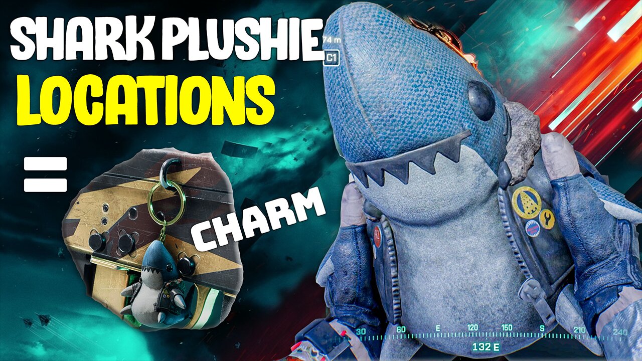 Shark Plushie Locations Battlefield 2042 Easer Egg Shark Charm