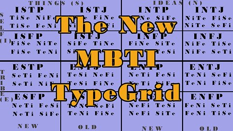 The NEW Way to Do MBTI, A Working Type Grid