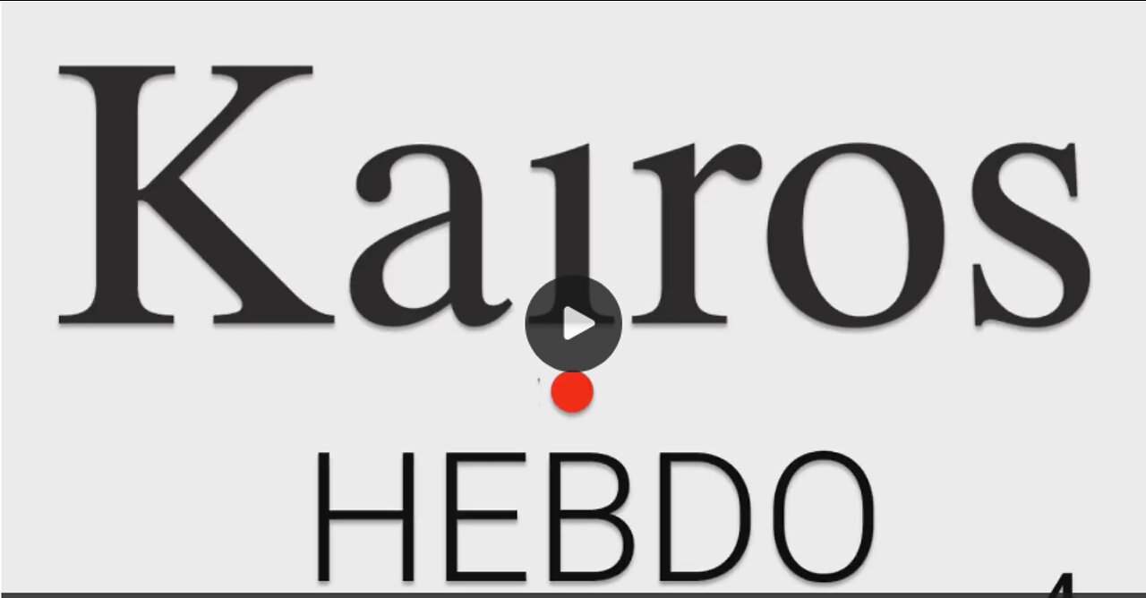 Kairos Hebdo n°4 - Kairos