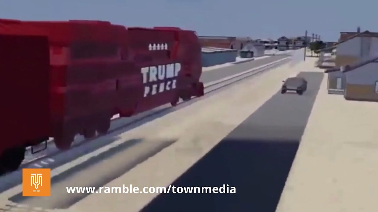 TRUMP TRAIN vs BIDEN TRAIN #ComedyGold