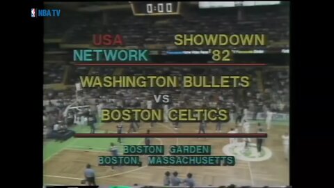 1982-05-05 Washington Bullets vs Boston Celtics