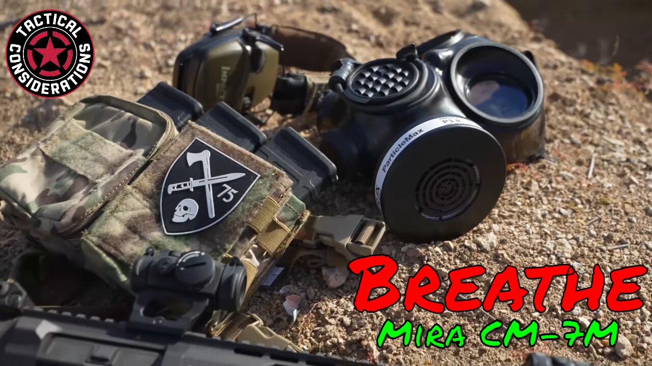 Mira Safety CM-7M Ultimate Prepper Gas Mask For Unrest Or Work Use