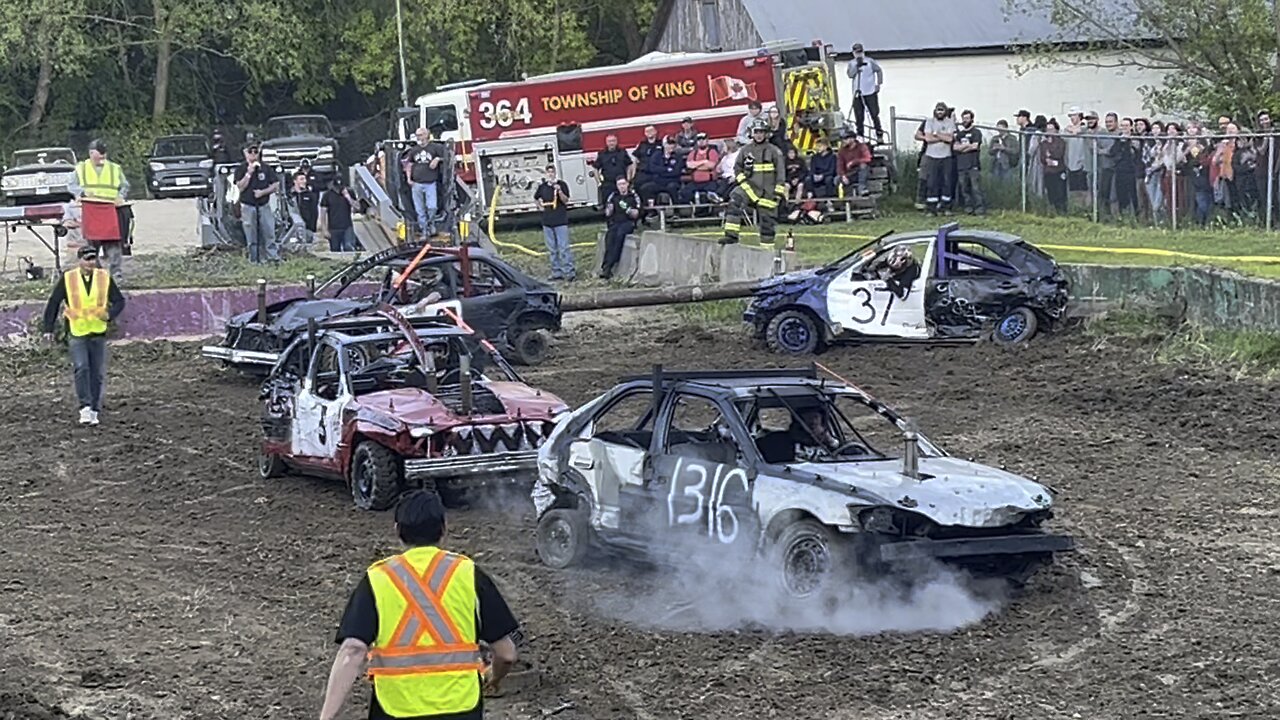 Demolition Derby - The Schomberg Fair 2023