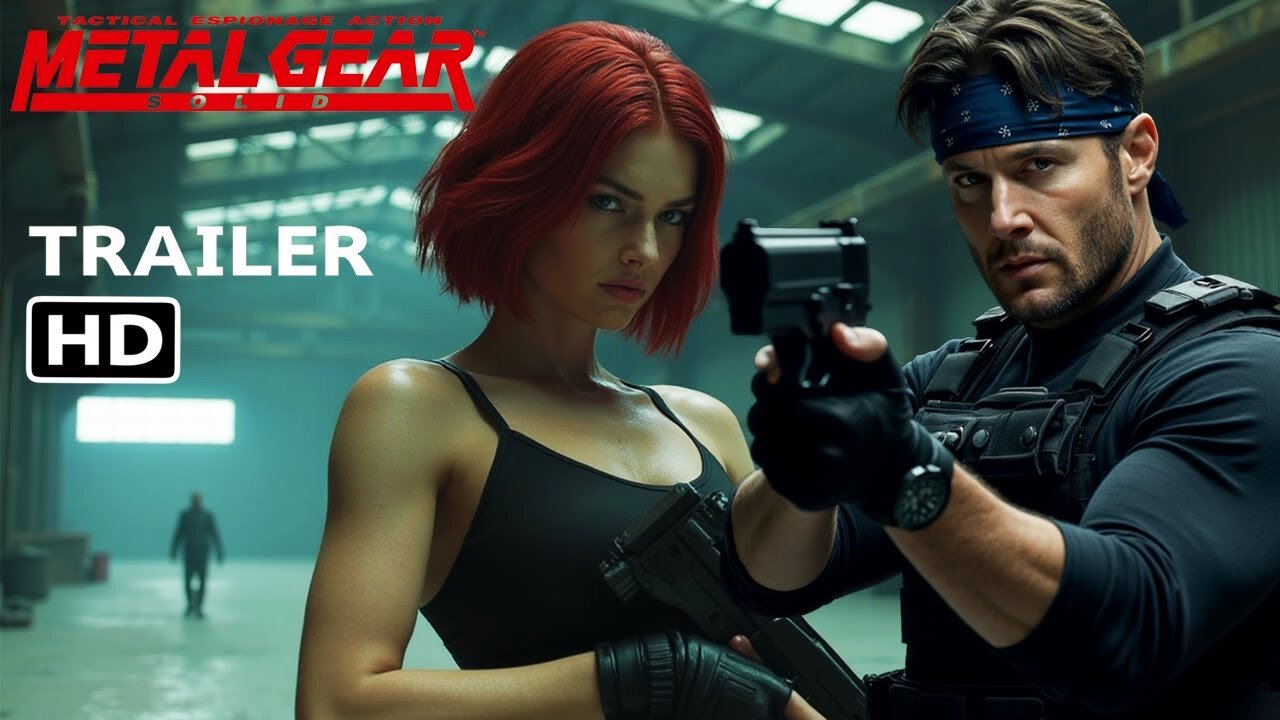 Metal Gear Solid Ai trailer - Live action concept - Jensen Ackles, Samara Weaving - Latest Update