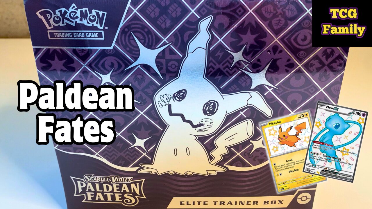 Shiny Pokémon Everywhere! Paldean Fates ETB Opening