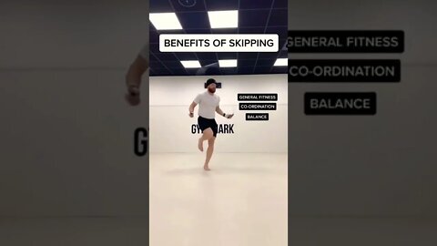 BENEFITS OF SKIPPING! #shorts #skipping