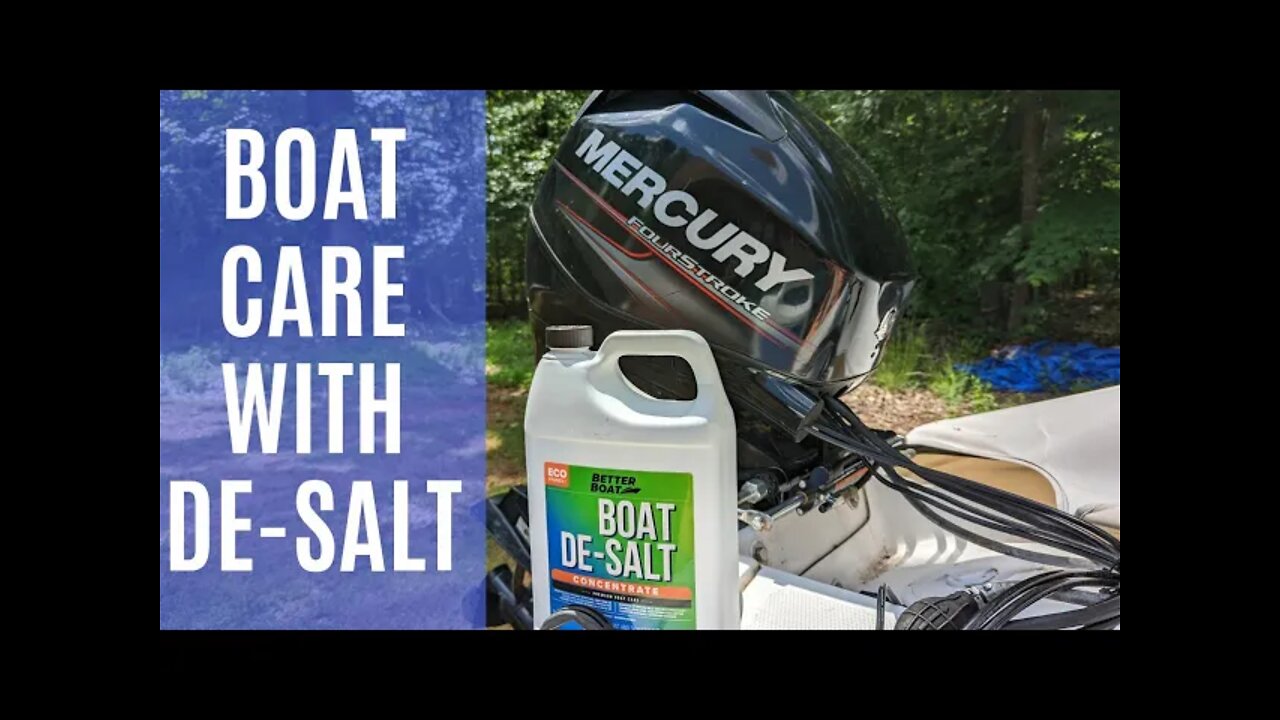 Post Saltwater Trip Boat Maintenace | Boat De-Salt by Better Boat