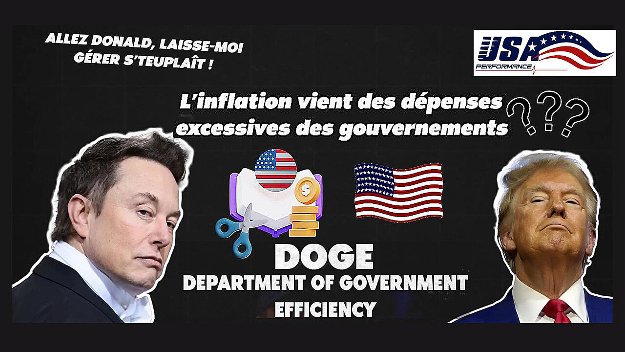 USA / E.MUSK aura t-il son "DOGE Department" ? (Hd 1080)