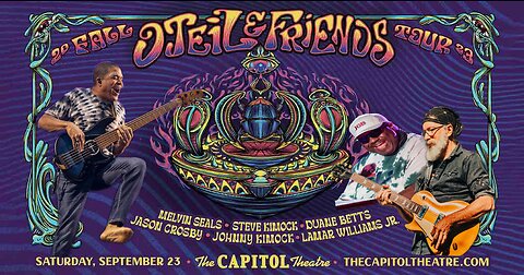 OTEIL & FRIENDS FALL TOUR 2023! (9/23/23) Melvin Seals & Oteil Burbridge LIVE At The Capitol Theatre