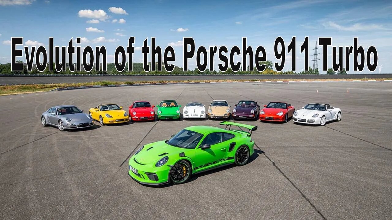 Evolution of the Porsche 911 Turbo