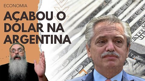 BANCO CENTRAL ARGENTINO interrompe OPERAÇÕES de CÂMBIO até TERÇA-FEIRA por que NÃO TEM MAIS DÓLARES