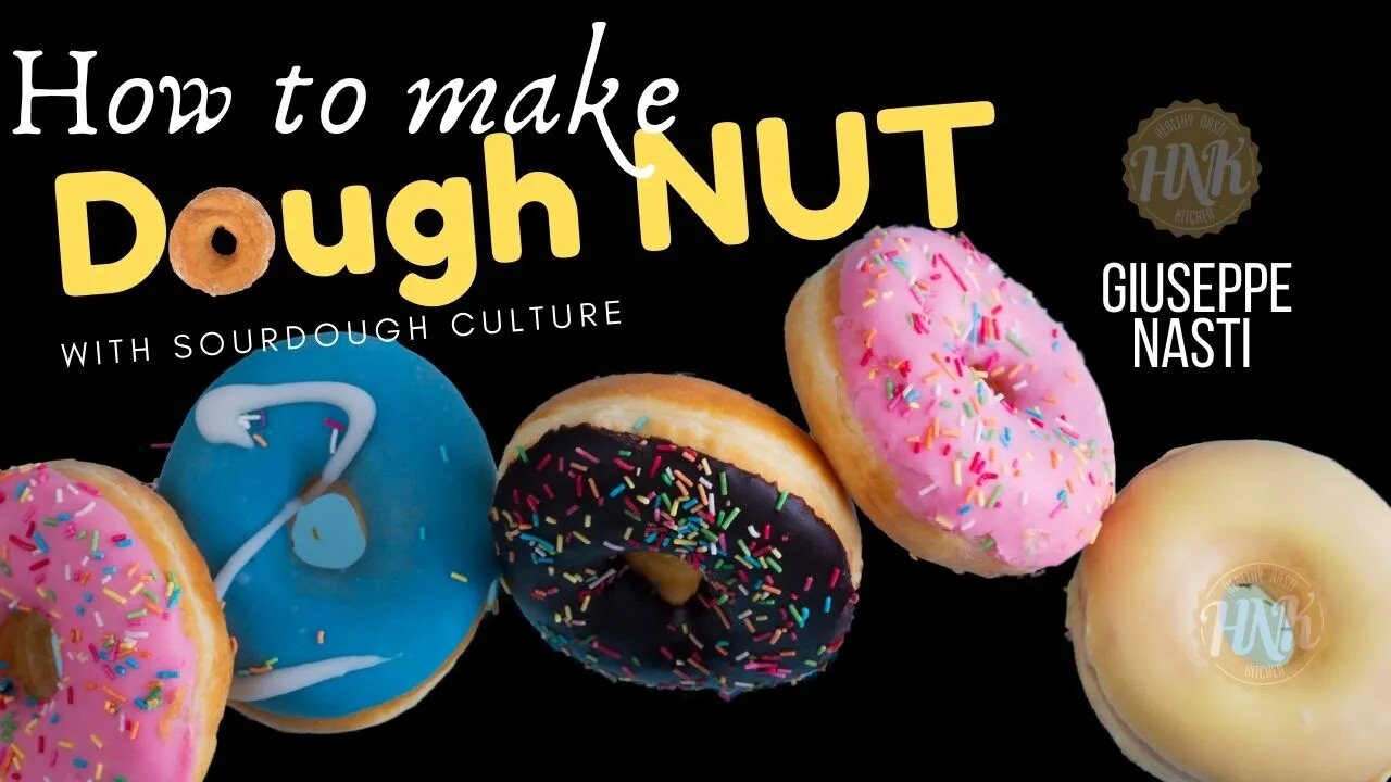 Sourdough Donut (How to make Doughnut with sourdough starter)