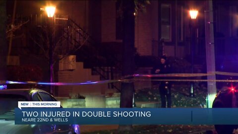 14-year-old among injured following double shooting near 22nd and Wells