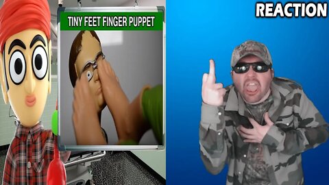 Rubber Tiny Feet Finger Puppet - Runforthecube Product Review REACTION!!! (BBT)