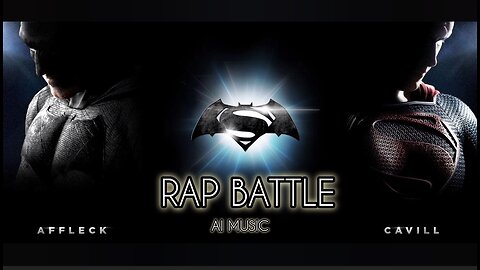 CLASH OF HEROES - LYRICAL | BATMAN VS SUPERMAN | RAP BATTLE | AI MUSIC