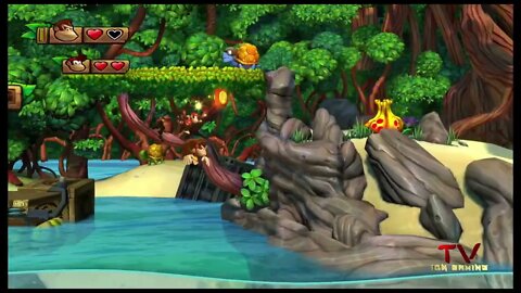 Donkey Kong Country Tropical Freeze Part 1 - Exploring the crazy world of Donkey Kong