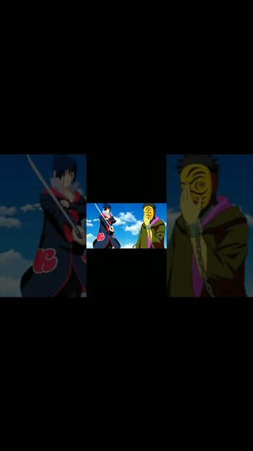SASUKE LAWAN OBITO.#shorts