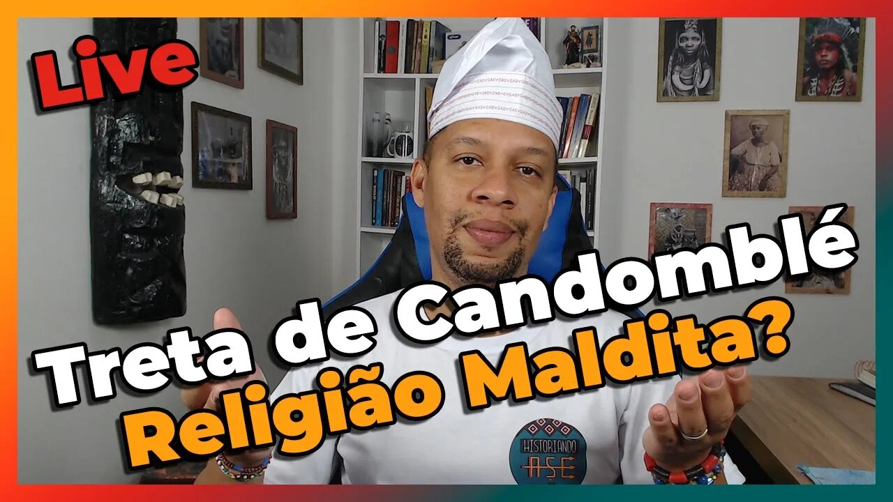 🔴📢Treta no Candomblé | Religião Maldita - Papo Livre - Live #22