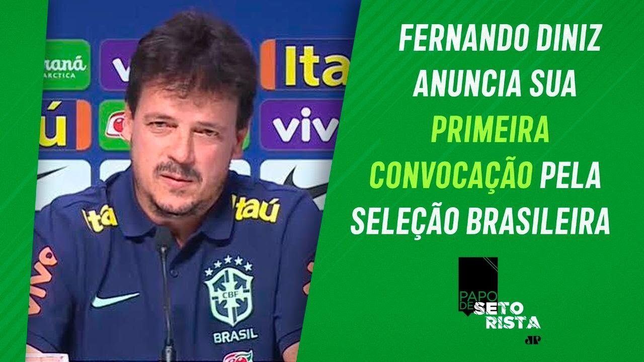 FALTOU ALGUÉM? Diniz anuncia sua PRIMEIRA CONVOCAÇÃO pela Seleção Brasileira | PAPO DE SETORISTA