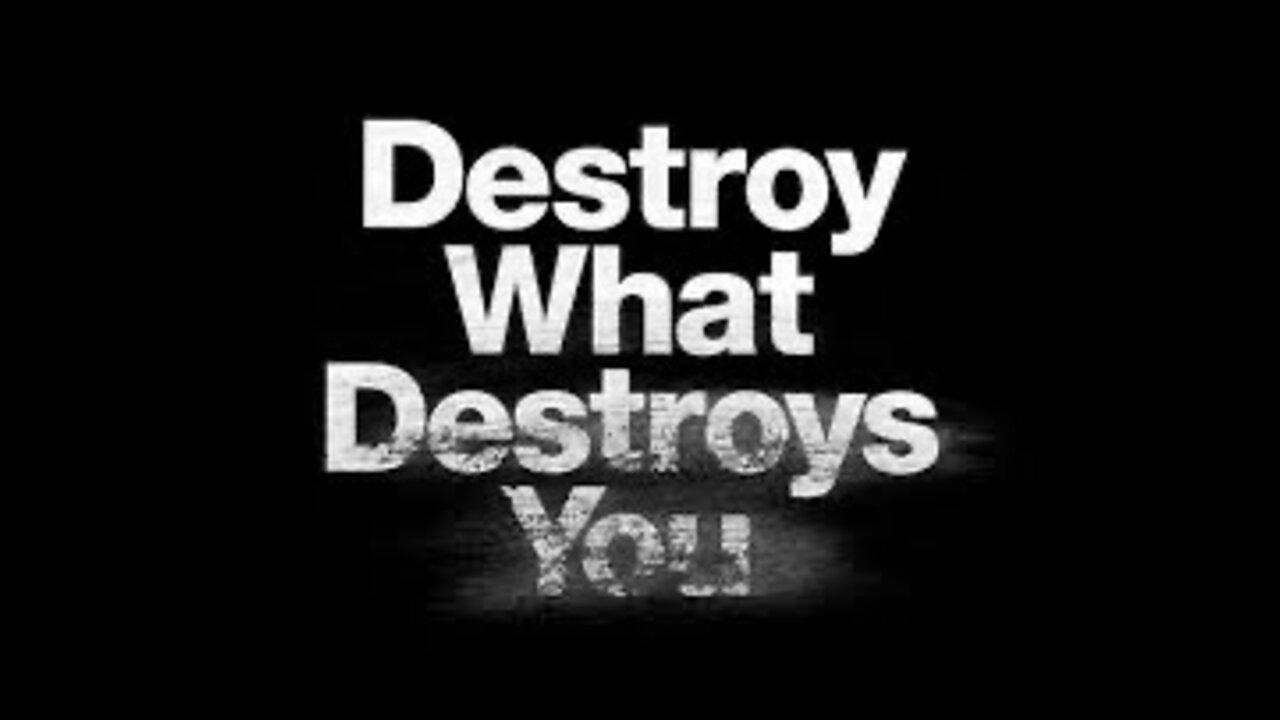 Destroy What Destroys You👊🏻Life Changing Speech ✌🏻Gets You Motivated and Believe In Yourself