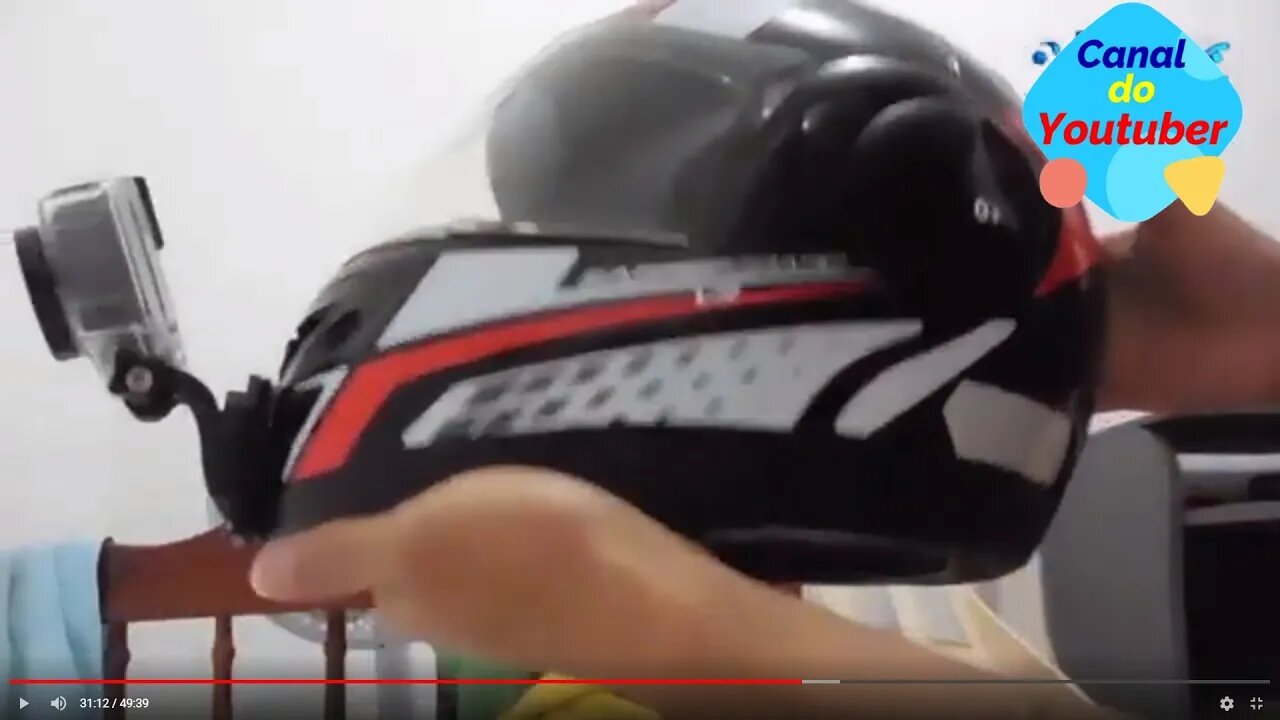 Como Colocar Câmera Esportiva no Capacete Passo a Passo