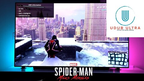 Spider-Man Miles Morales POV | 4k 65" LG OLED C1 | Playstation 5 VRR ON | Fidelity + Performance RT