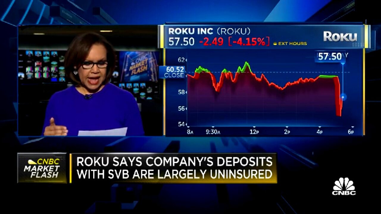 ROKU Deposited $487 Million in SVB ...Annnnd It's GONE!