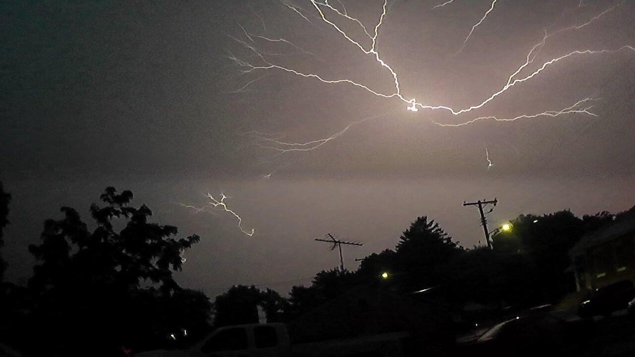 Lightning Strikes In Westminster