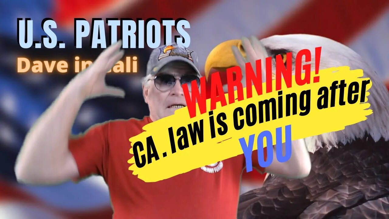 Ca. Law is coming after you!