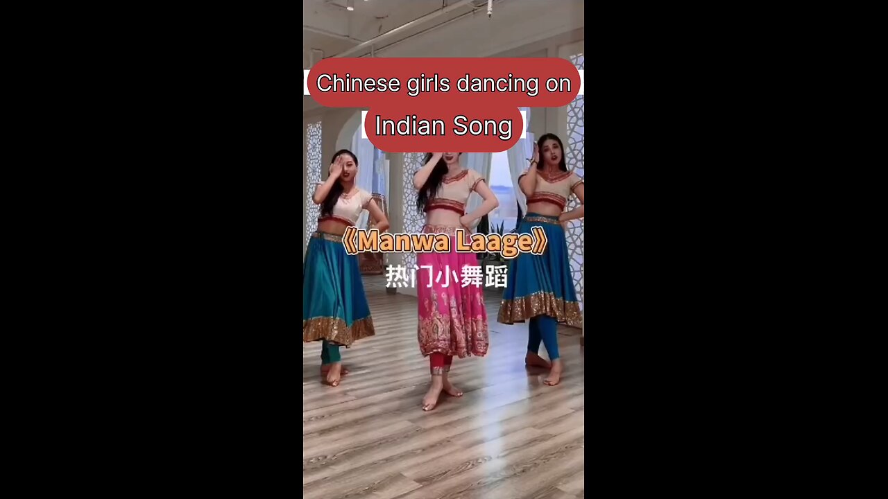 Chinese girls dancing on Indian music... so nice 👍👏😊😊