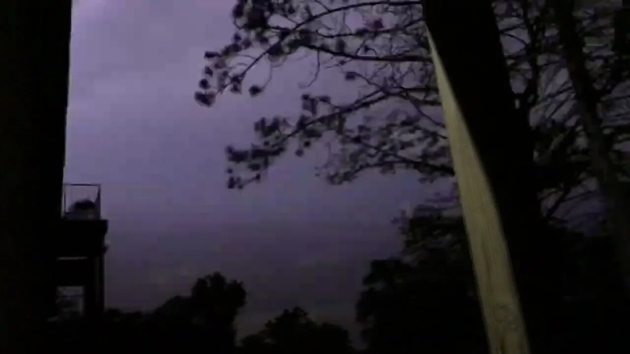 Thunderstorm Wednesday morning after 1:00 AM June 1st 2022