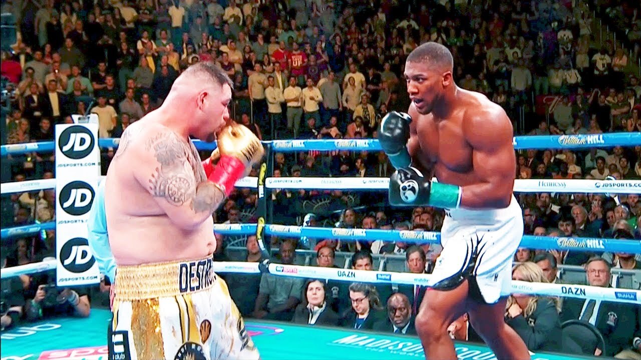 Anthony Joshua (England) vs Andy Ruiz Jr (Mexico) 1st meeting - TKO, Boxing Fight Full Highlights HD