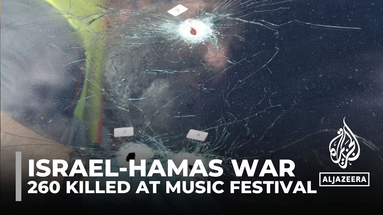 Israel-Hamas war: 260 bodies recovered from outdoor festival